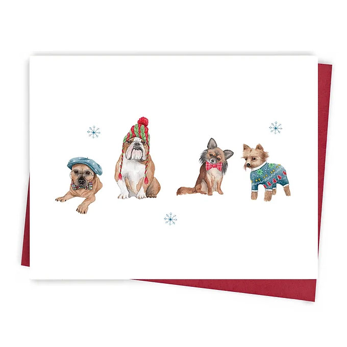 CHIENS DE NOËL
